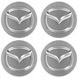 Capace MAZDA 56 mm Argint