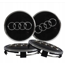Plăcuțe negre Audi Emblem...