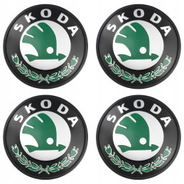 Capace ŠKODA 65 mm negru...