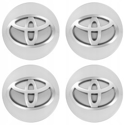 Capace TOYOTA 62 mm Argint...